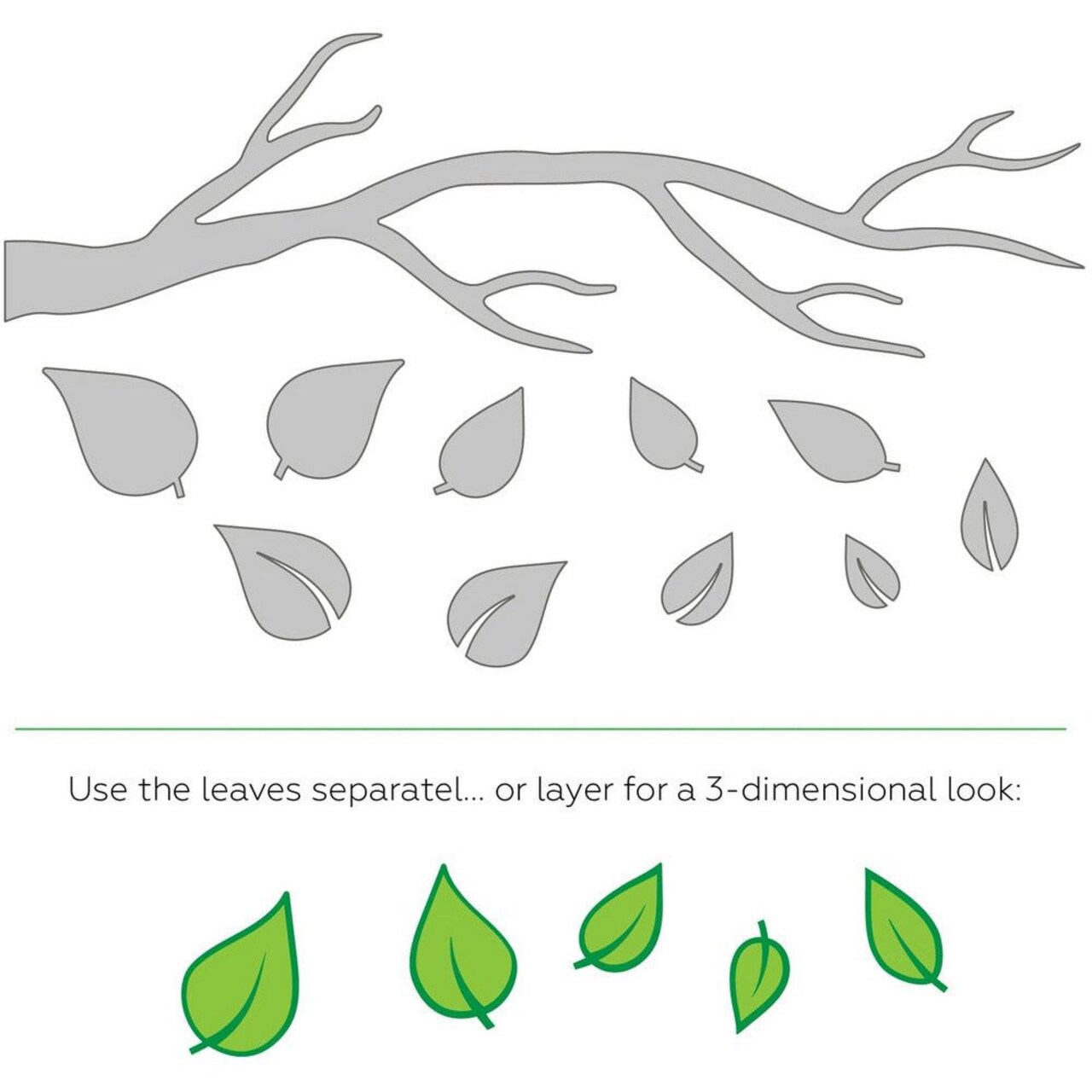 Lovely Layers: Branch and Leaves - Honey Cuts - Stand-Alone Dies